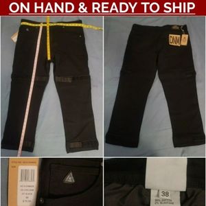 DNM Collection Men's Size 38 Black Denim Jeans~NWT